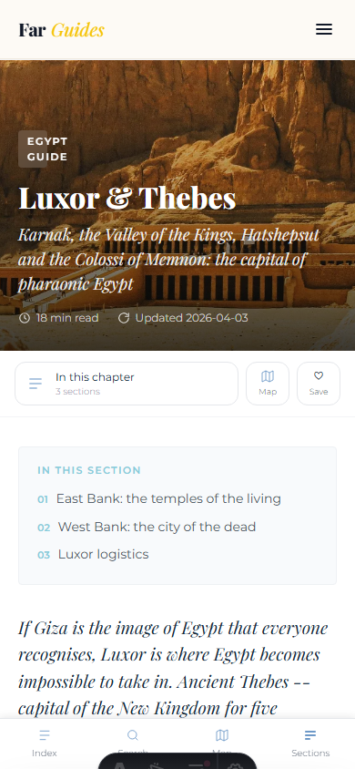 Chapters built for mobile